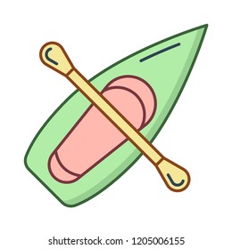 canoe   boat  paddle  