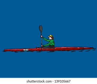 canoe canoeist watersports paddling