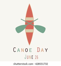 Canoe Day - Funny Unofficial Holiday Collection June