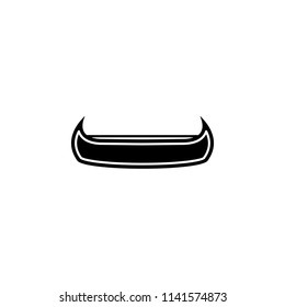 canoe icon. Element of wild west icon for mobile concept and web apps. Material style canoe icon can be used for web and mobile