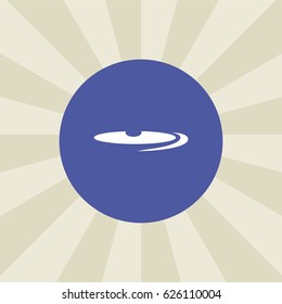 canoe icon. sign design. background