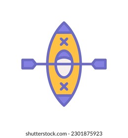 canoe icon for your website design, logo, app, UI.