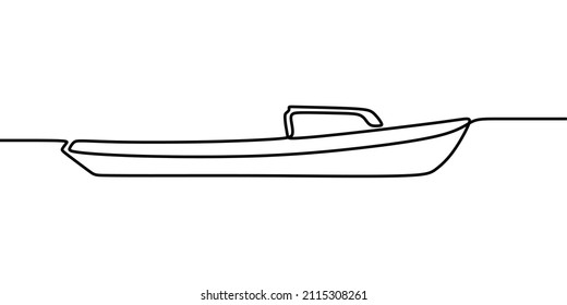 canoe oneline continuous single line art handdrawn