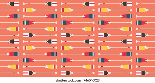 CANOE PADDLE PATTERN