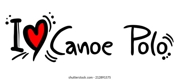 Canoe Polo love