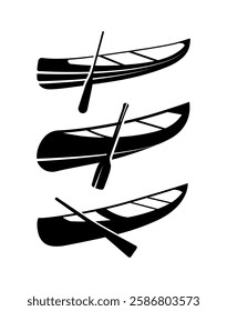 Canoe Vectors And Kayak Boat