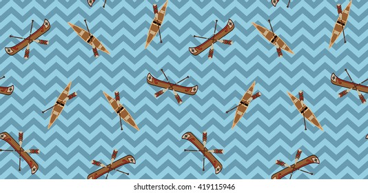 canoe waves pattern