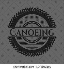 Canoeing dark emblem