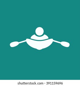 canoeing icon