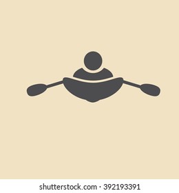 canoeing icon