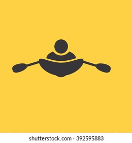 canoeing icon