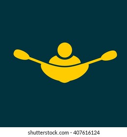canoeing icon