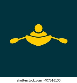 canoeing icon