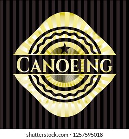 Canoeing shiny emblem