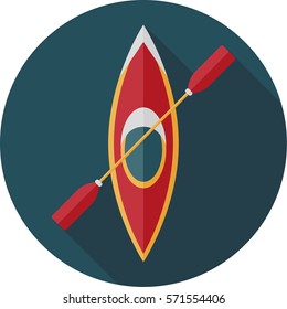 canoeing sport circle