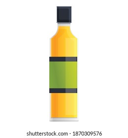 Canola fine oil icon. Cartoon of canola fine oil vector icon for web design isolated on white background