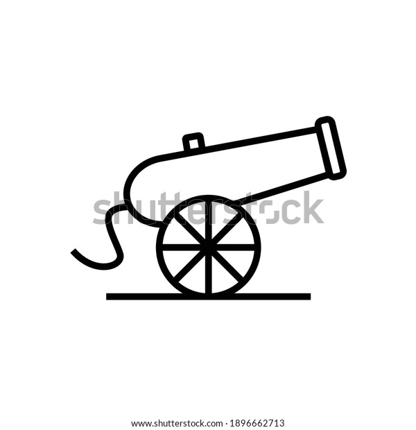 Canon icon line\
style vector for your\
design