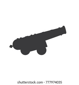 Canon icon, vector illustration design. War collection.