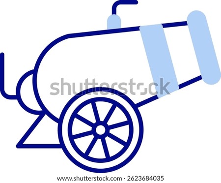 Canon Line vector Icon Design