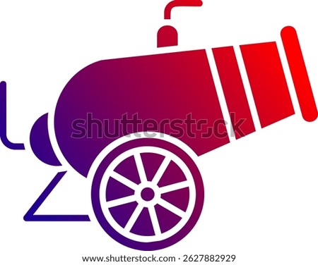 Canon Line vector Icon Design