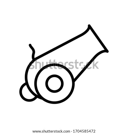 Canon Ramadan icon. Simple line vector elements of islam icons for ui and ux, website or mobile application