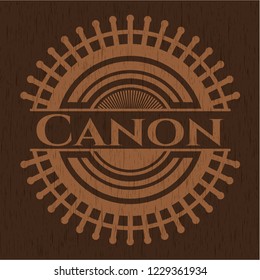 Canon realistic wood emblem