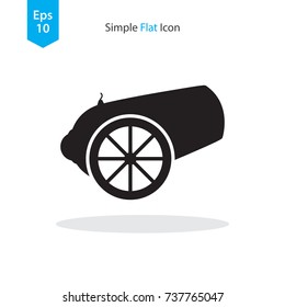 Canon Simple Icon. Vector Illustration