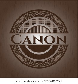 Canon wooden signboards