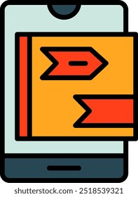 Canonical Line Filled Vector Icon Design