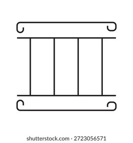 canopy icon illustration element design