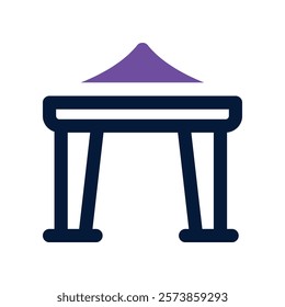 canopy icon. vector dual tone icon for your website, mobile, presentation, and logo design.