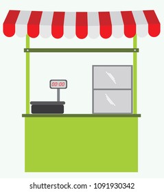 canopy vector illustration