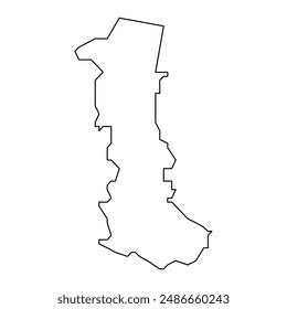 Canovanas map, administrative division of Puerto Rico. Vector illustration.