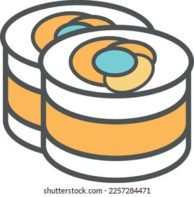 ilustración de latas con estilo plano