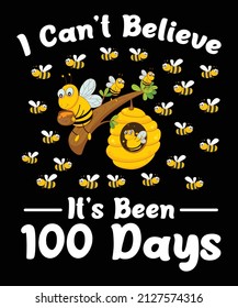 I can't believe it's been 100 days...kids t shirt design