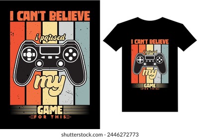 I can't believe I paused my game for this T-shirt design  . Video game t shirt designs, Retro vintage video game t shirts, Print for posters, clothes, advertising.