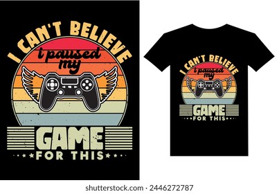 I can't believe I paused my game for this T-shirt design  . Video game t shirt designs, Retro vintage video game t shirts, Print for posters, clothes, advertising.