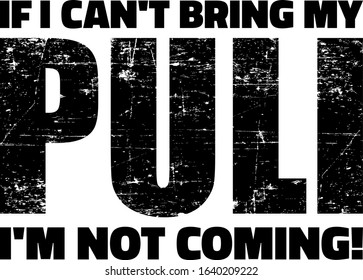 If I can't bring my Puli I'm not coming