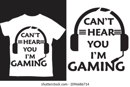 Can't Hear you i'm Gaming Design