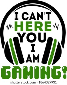 I can't here you I am gaming. Headphones