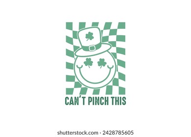 Can't not pinch this Retro St Patrick's Day Quote T shirt design