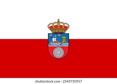 A bandeira da Cantábria representa sua rica história e cultura vibrante. Esta comunidade autônoma do norte da Espanha é conhecida por suas costas cênicas, herança e tradições únicas