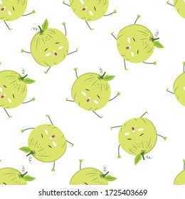 Cantaloupe Fruit Seamless Muster wäre perfekt für Stoff, Textilien, Geschenkpapier, Tapete, Oberflächen-Designer, Hintergrund, Hintergrund und Verzierung.