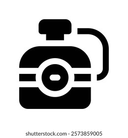 canteen icon. vector glpyh icon for your website, mobile, presentation, and logo design.