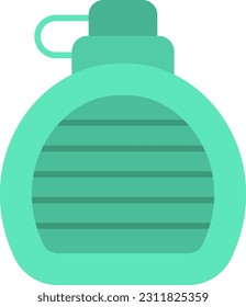 Canteen icon vector image. Suitable for mobile application web application and print media.