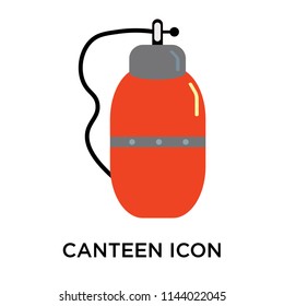 Canteen icon vector isolated on white background for your web and mobile app design, Canteen logo concept