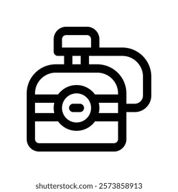 canteen icon. vector line icon for your website, mobile, presentation, and logo design.