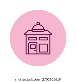 Cantina pentaglow, Vector, píxel perfecto, archivo ilustrador 