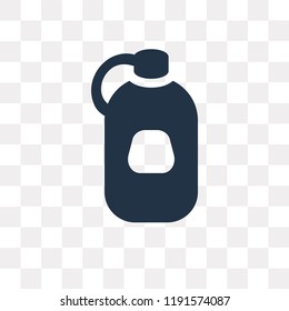 Canteen vector icon isolated on transparent background, Canteen transparency concept can be used web and mobile
