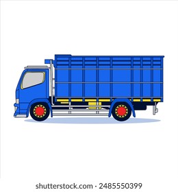 canter truck design template for decal stickers